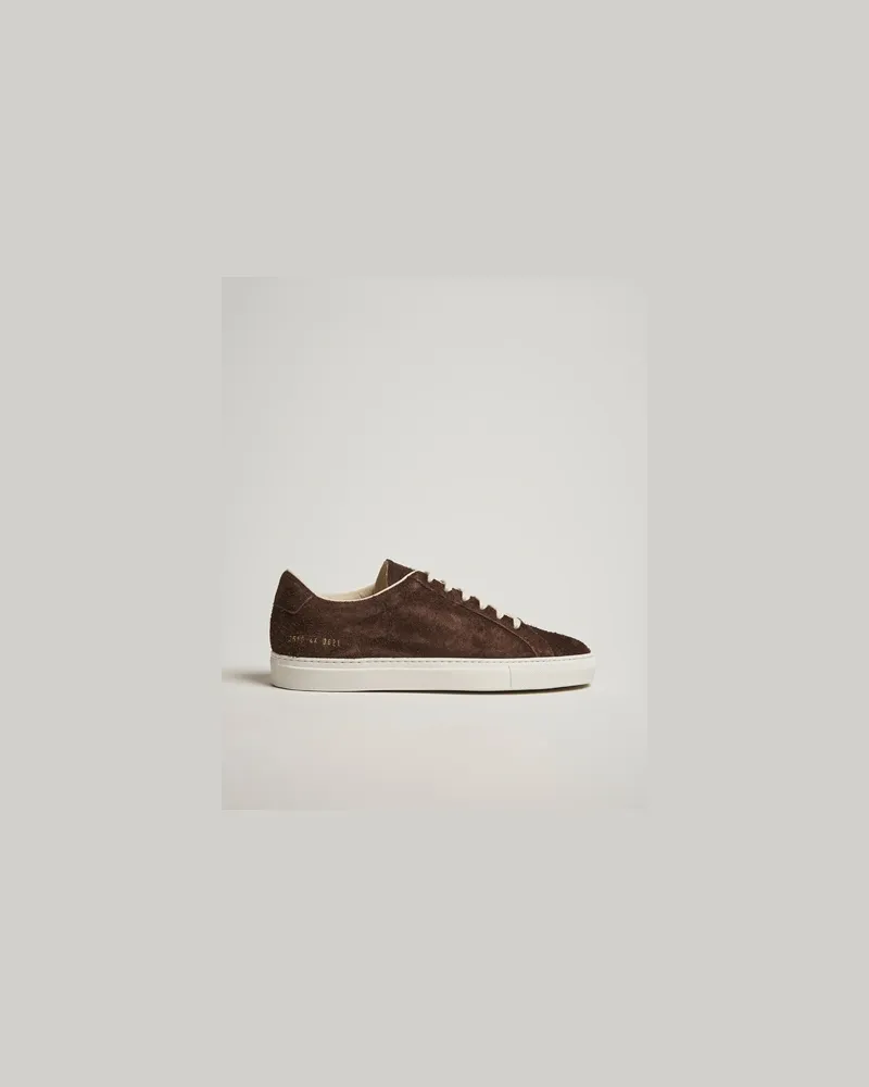 Common Projects Achilles Sport Suede Sneaker Brown Braun