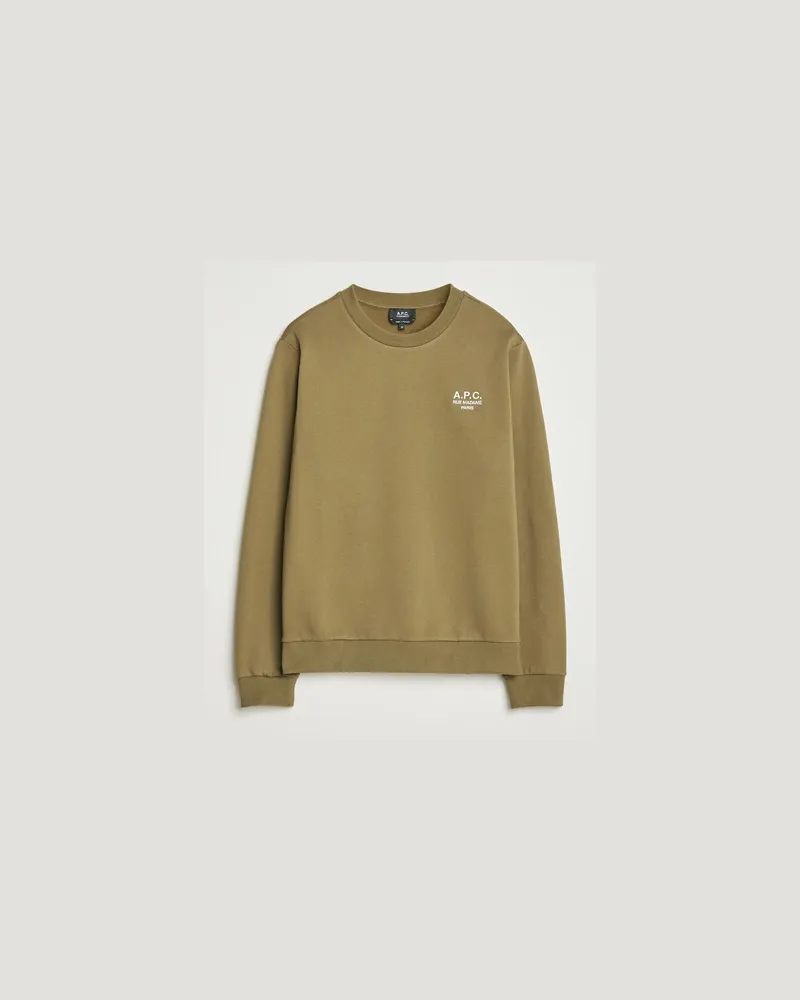 A.P.C. Rue Madame Sweatshirt Khaki Green Grün