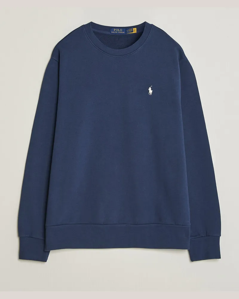 Ralph Lauren Loopback Terry Sweatshirt Cruise Navy Blau