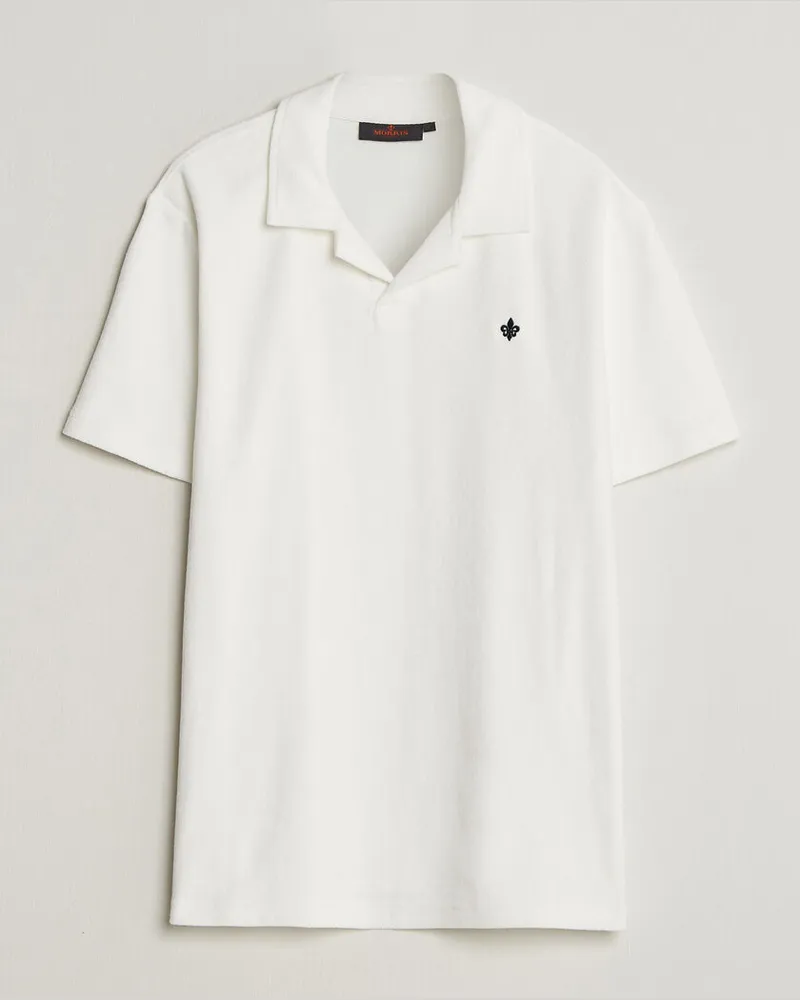 Morris Delon Terry Shirt Off White Weiß