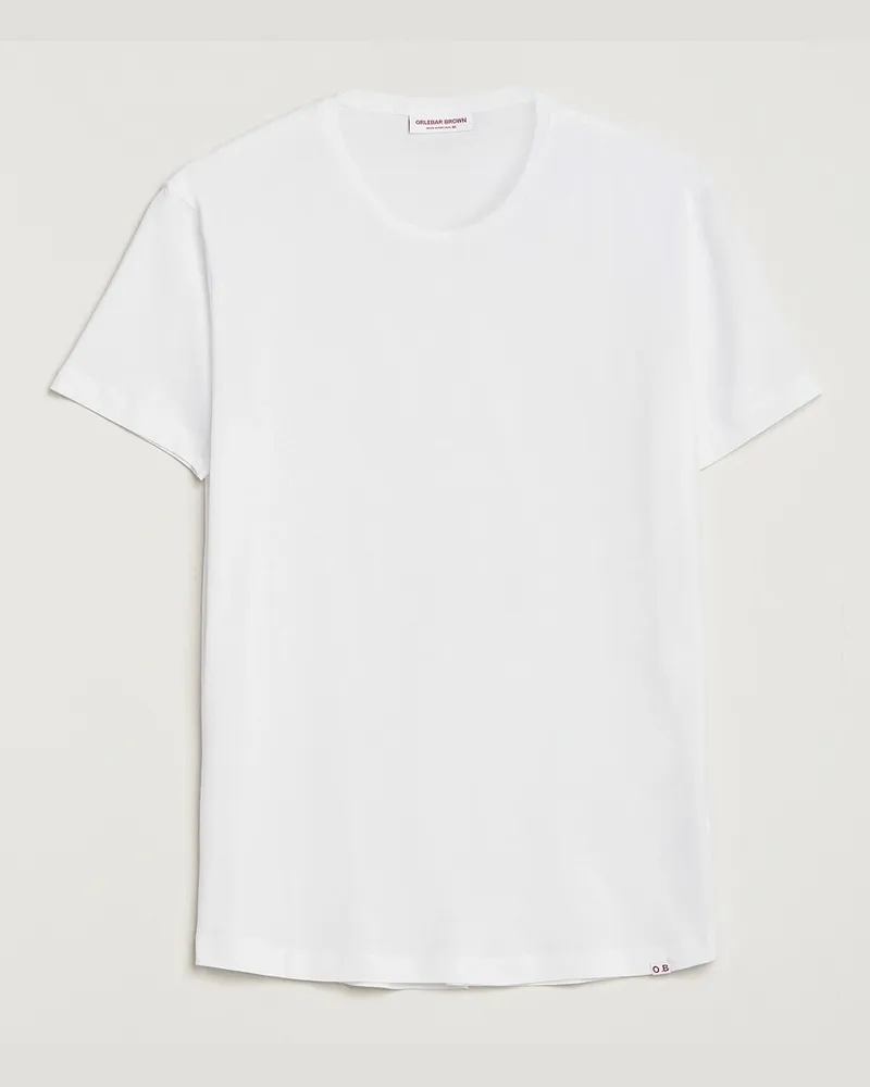 Orlebar Brown OB Crew Neck Tee White Weiß