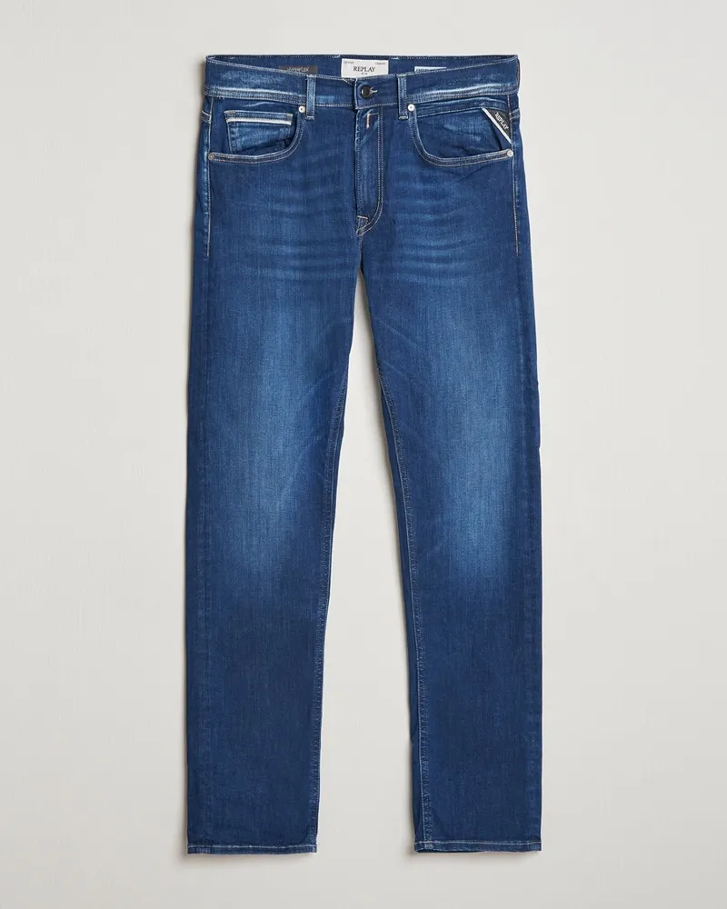 Replay Grover Hyperflex Eco Plus Jeans Medium Blue Blau