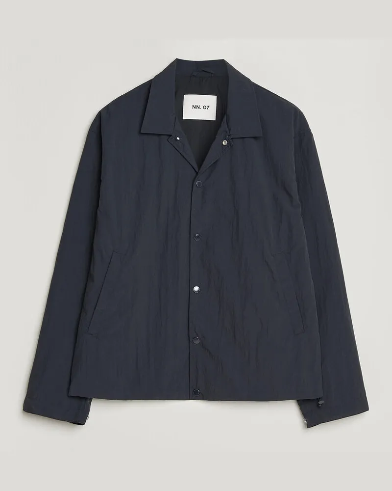 NN 07 Frenton Coach Jacket Deep Navy Blau