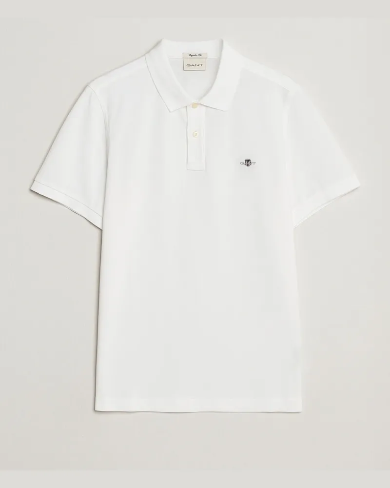 Gant The Original Polo White Weiß