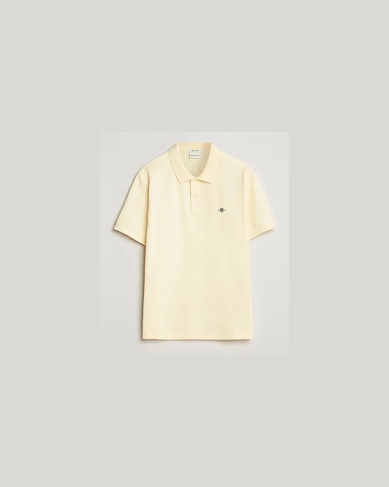 Gant The Original Polo Vanilla Yellow Gelb