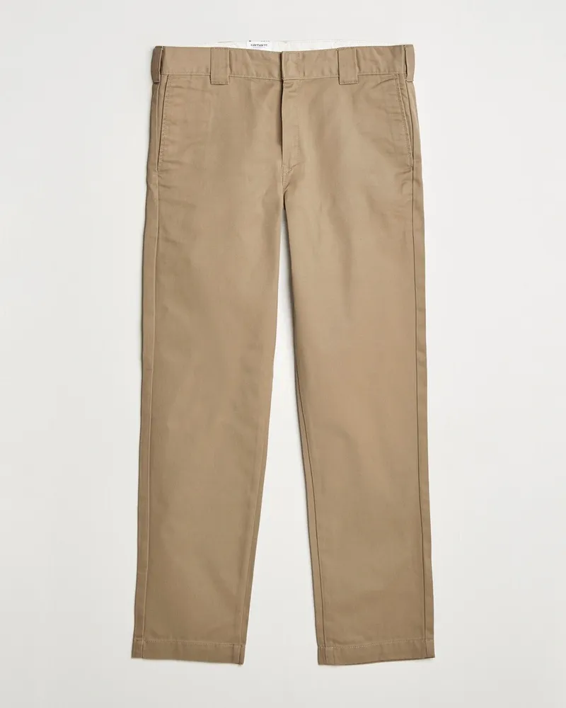 Carhartt WIP Master Pant Denison Twill Leather Beige