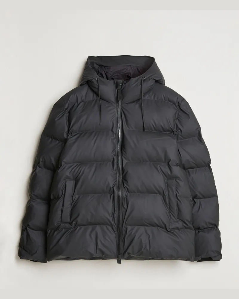 RAINS Alta Puffer Jacket Black Schwarz