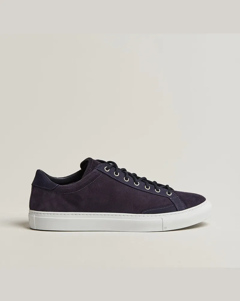 Diemme Veneto Low Sneaker Dark Navy Suede Blau