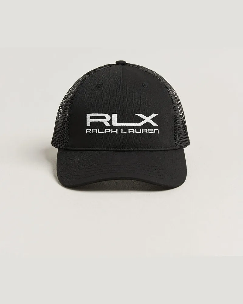 Ralph Lauren Trucker Golf Cap Black Schwarz