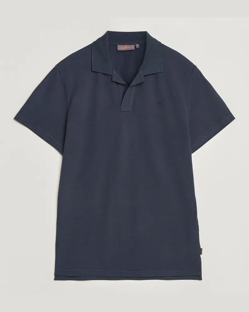 Morris Dylan Pique Dark Blue Blau