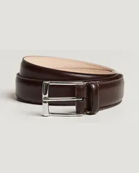 Crockett & Jones Belt 3,2 cm Dark Brown Calf Braun