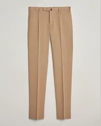 Incotex Slim Fit Comfort Chinos Beige Braun