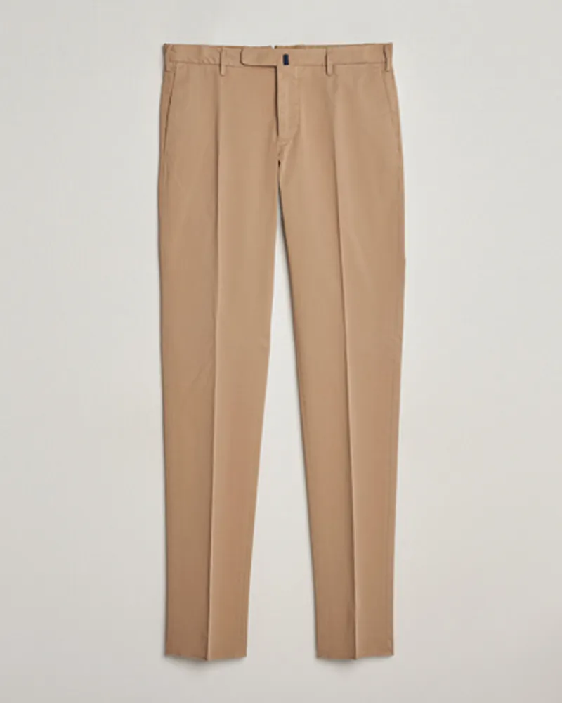 Incotex Slim Fit Comfort Chinos Beige Braun