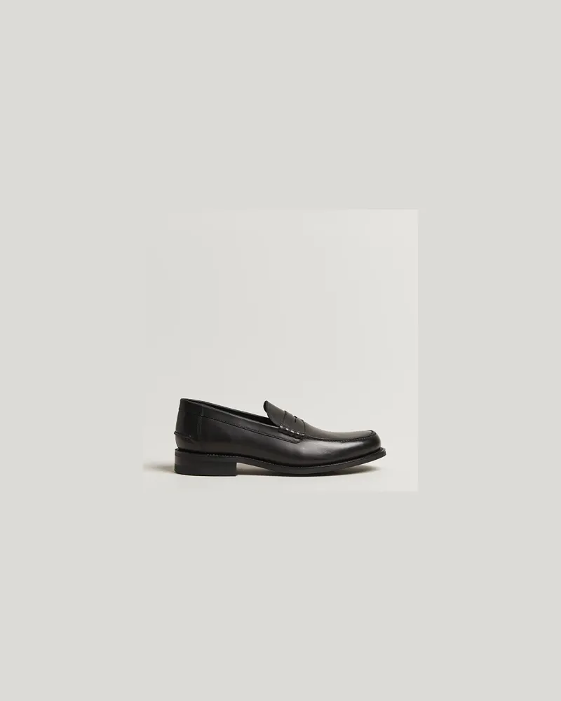 Loake 1880 Kingscliffe Leather Loafer Black Schwarz