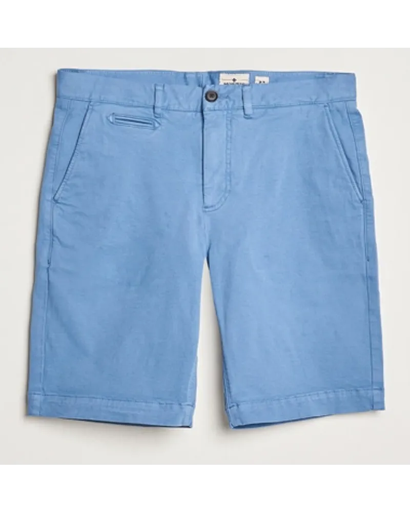 Morris Jeffrey Chino Shorts Blue Blau