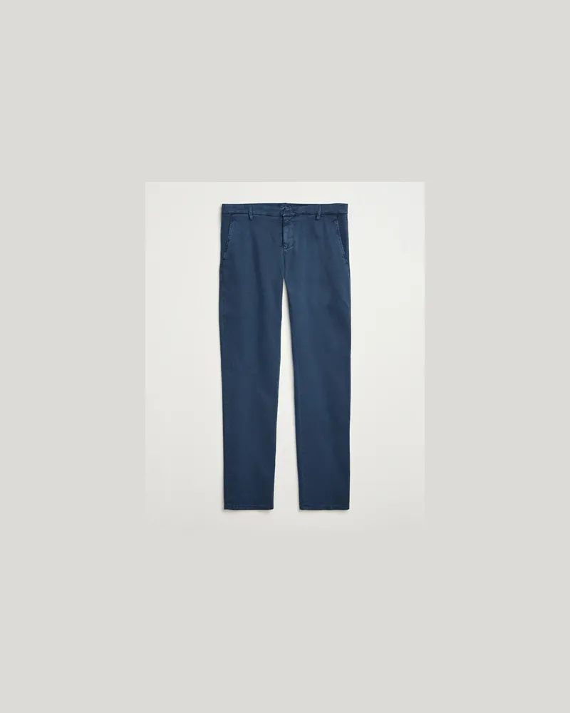 Dondup Spiritisimo Pleated Chinos Navy Blau