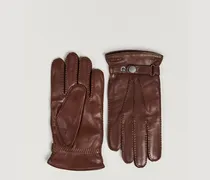Jake Wool Lined Buckle Glove Chestnut