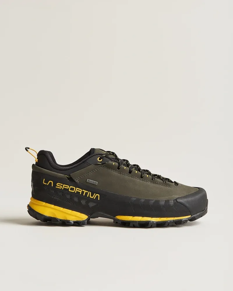 La Sportiva TX5 GTX Hiking Shoes Carbon/Yellow Schwarz