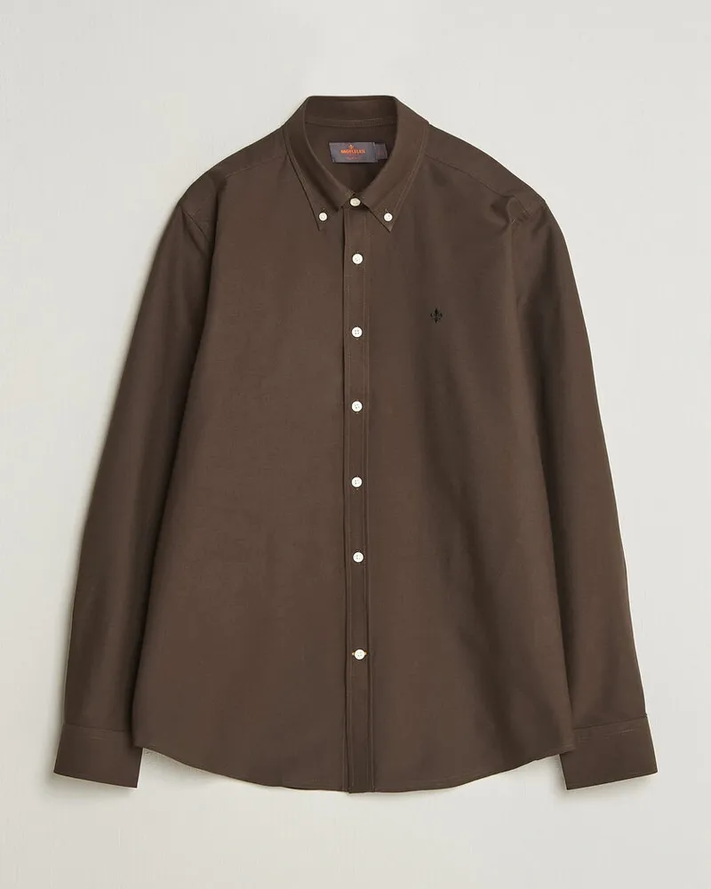 Morris Douglas Oxford Shirt Brown Braun