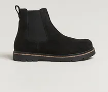 Highwood Suede Chelsea Boot Black