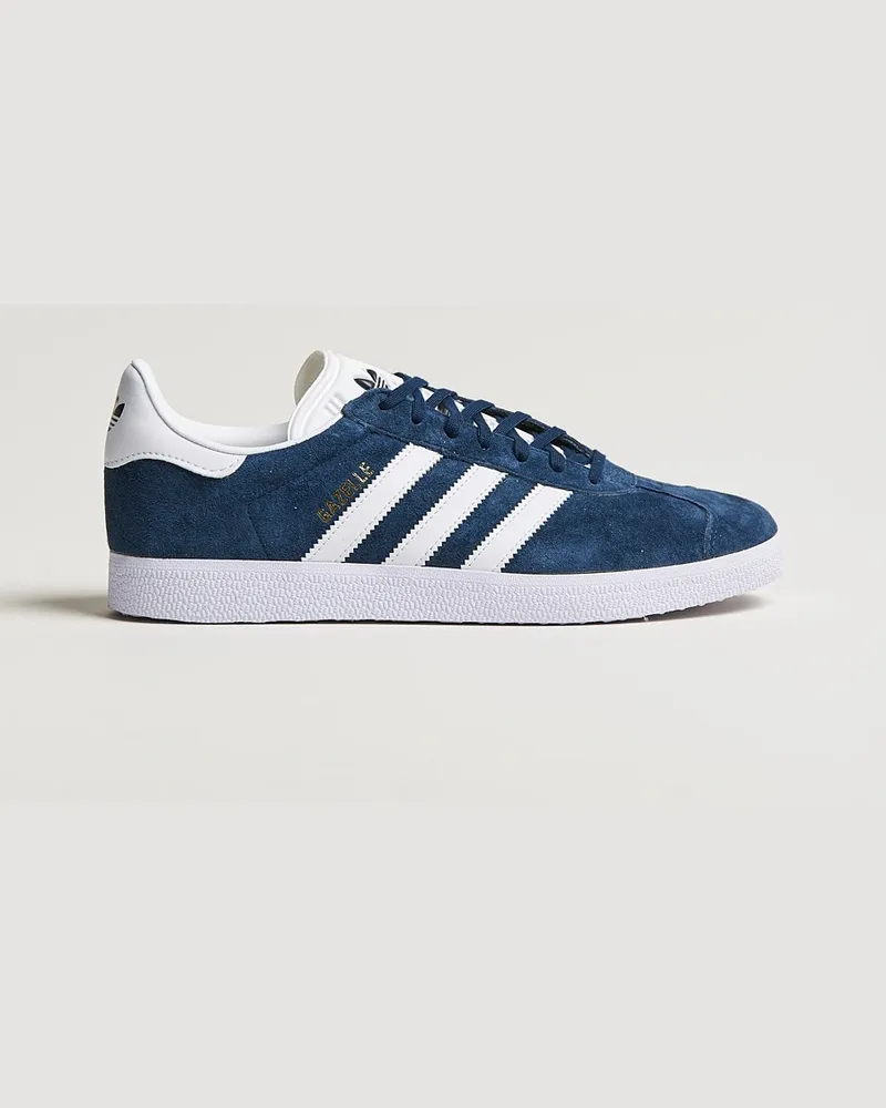 adidas Gazelle Sneaker Navy/White Blau