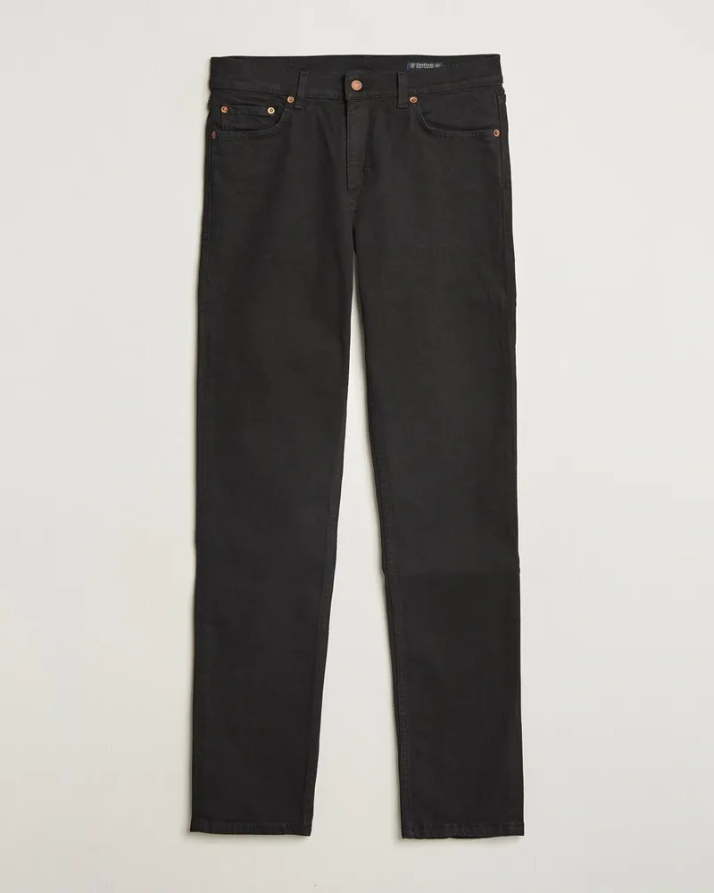 Oscar Jacobson Albert Cotton Stretch Jeans Black Schwarz