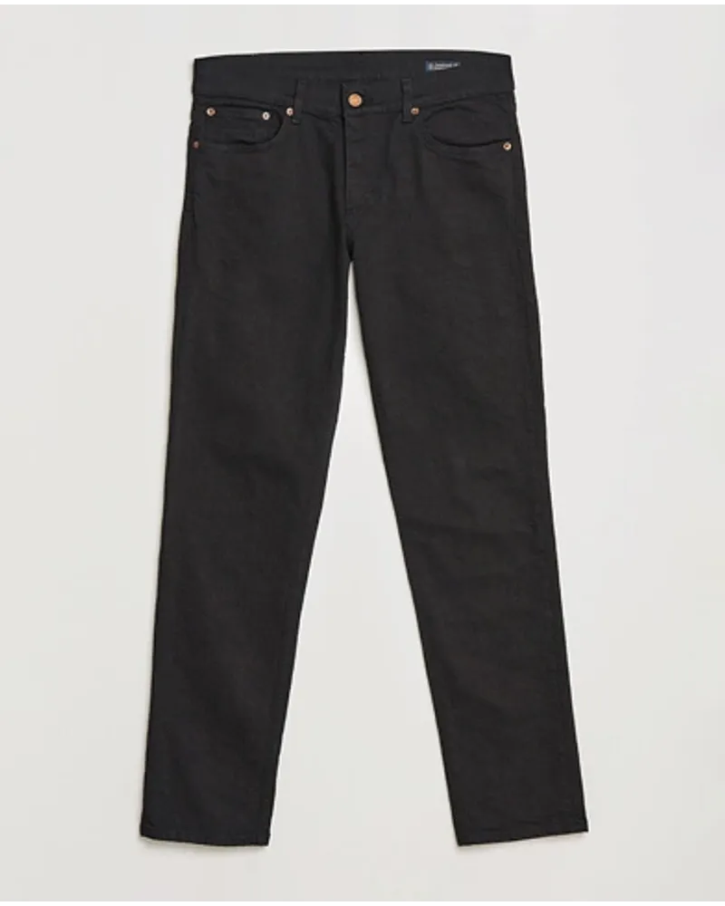 Oscar Jacobson Albert Baumwoll Stretch Jeans Black Schwarz