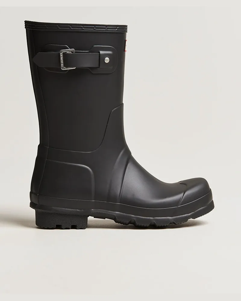 Hunter Original Short Boot Black Schwarz