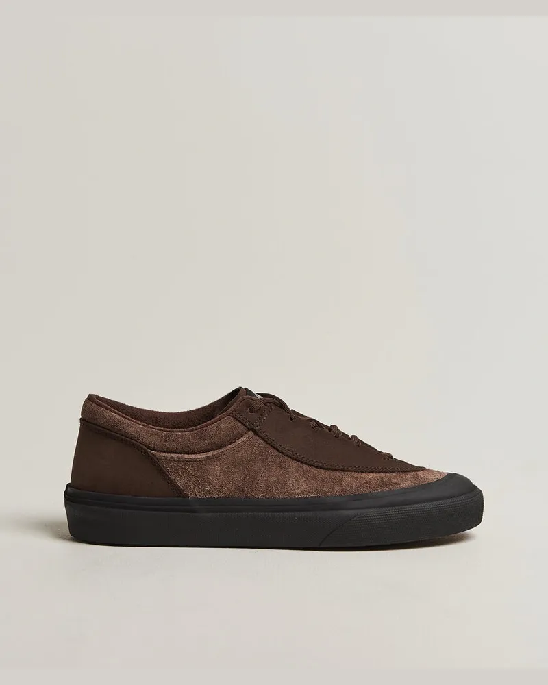 Stone Island Low Top Suede Sneaker Umber Braun