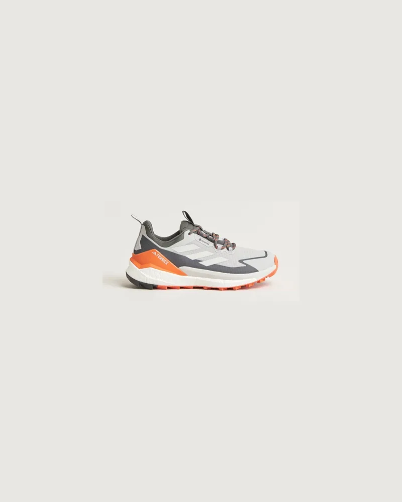 adidas Terrex Free Hiker 2 GTX Trail Sneaker Grey/Orange Grau