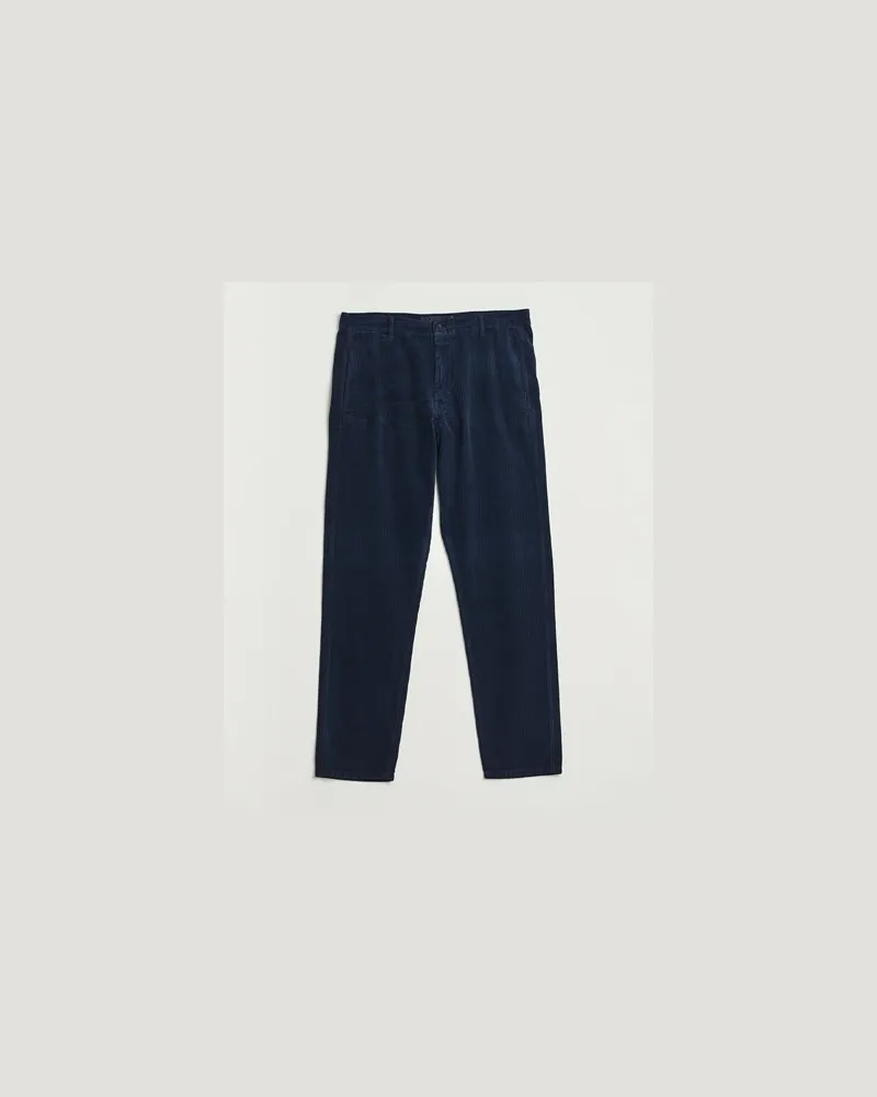 ASPESI Corduroy Pants Navy Blau