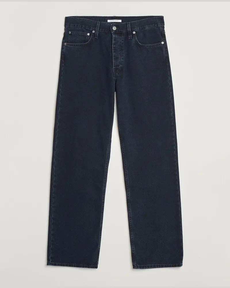 Sunflower Loose Jeans Blue Black Schwarz