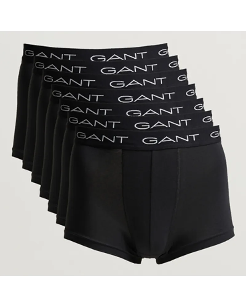 Gant 7-Pack Trunk Black Schwarz