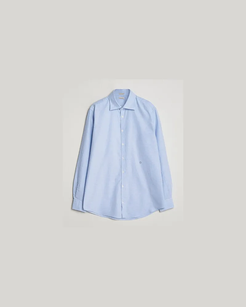 Massimo Alba Genova Oxford Shirt Sky Blue Blau