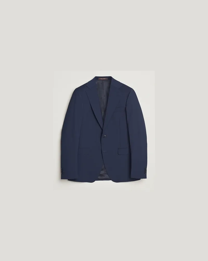 Oscar Jacobson Ego Wool Blend Blazer Navy Blau