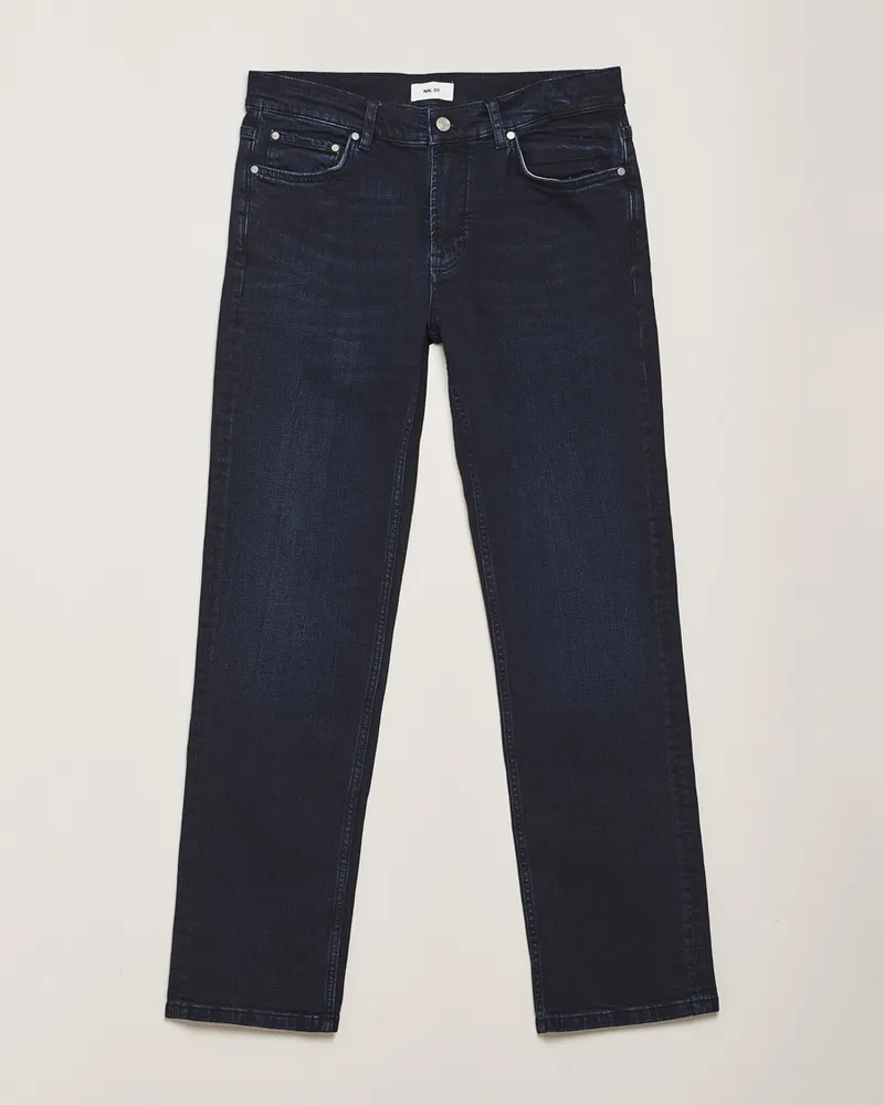 NN 07 Tony Slim Fit Stretch Jeans Blue Black Blau