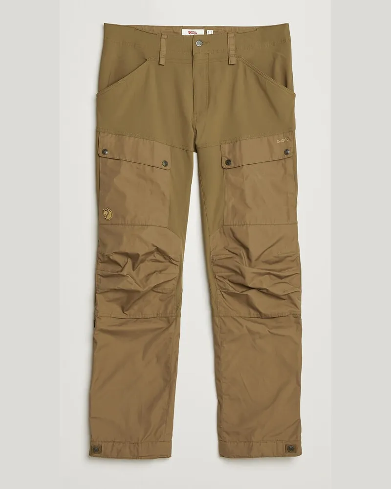 Fjäll Räven Keb Trousers Wood Brown Braun