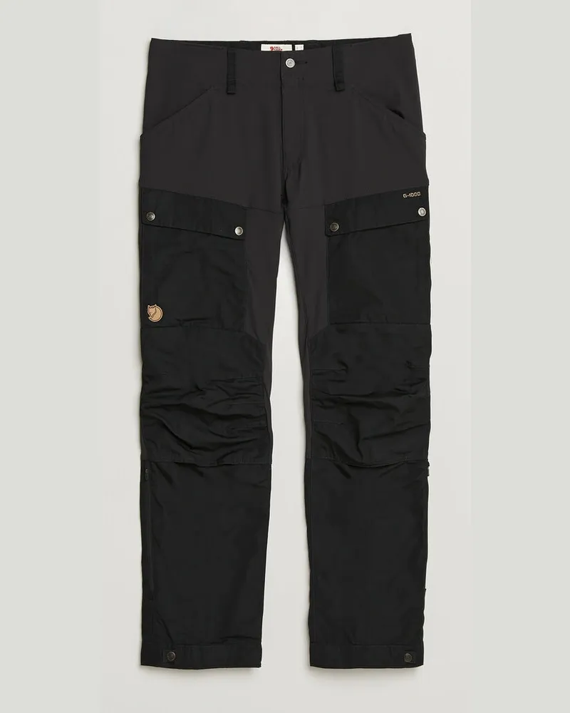 Fjäll Räven Keb Trousers Black Schwarz