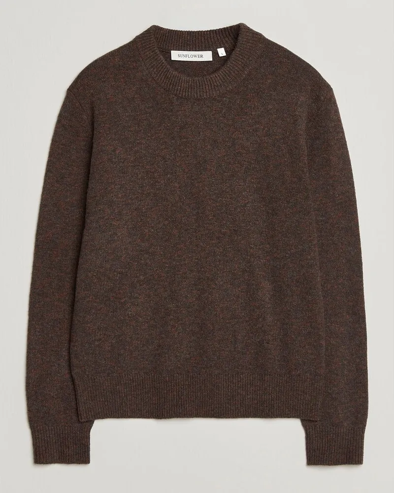 Sunflower Moon Merino Sweater Brown Braun