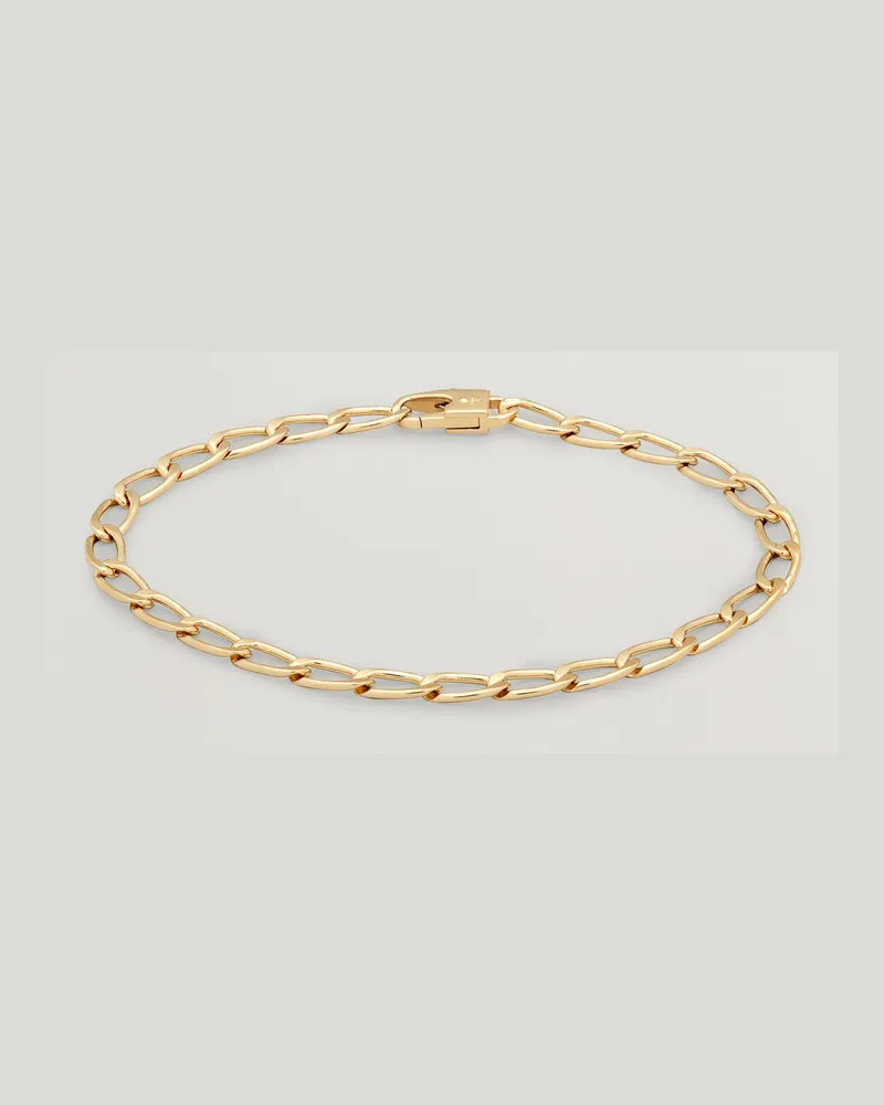 Tom Wood Arlo Medium Bracelet Gold Gold