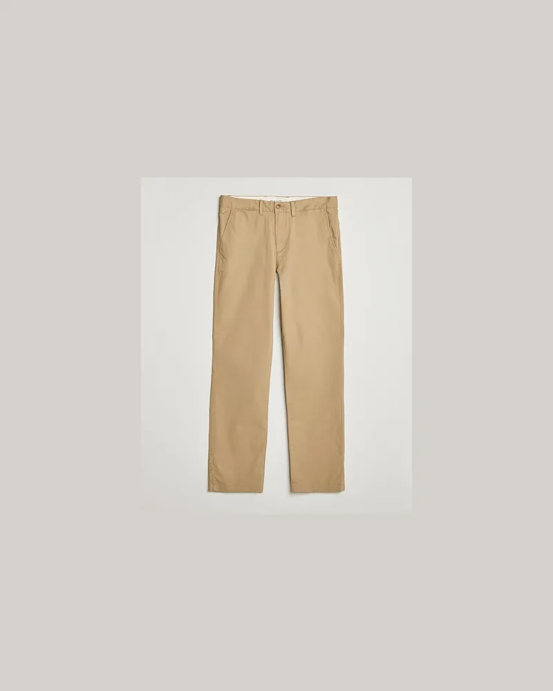 Gant Regular Fit Chinos Dark Khaki Beige