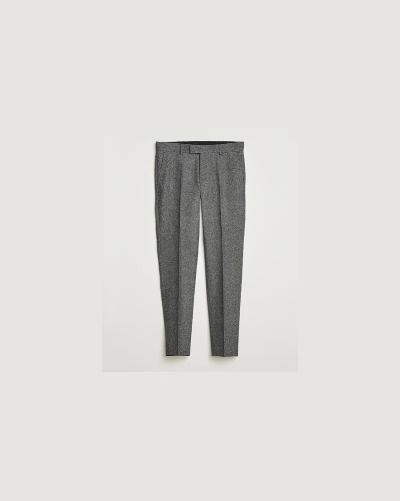 Tiger of Sweden Tenuta Brushed Wool Trousers Black Schwarz