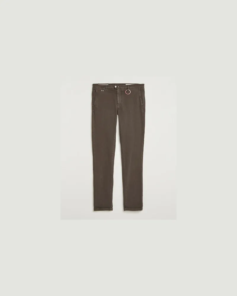 Tramarossa Luis Superstrech Cotton Chino Brown Braun