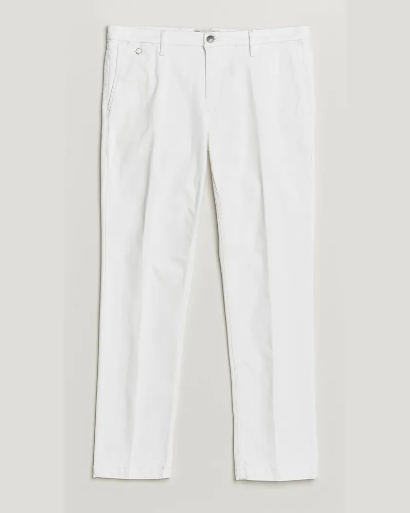 Replay Benni Hyperflex X-Lite Chinos Natural White Weiß