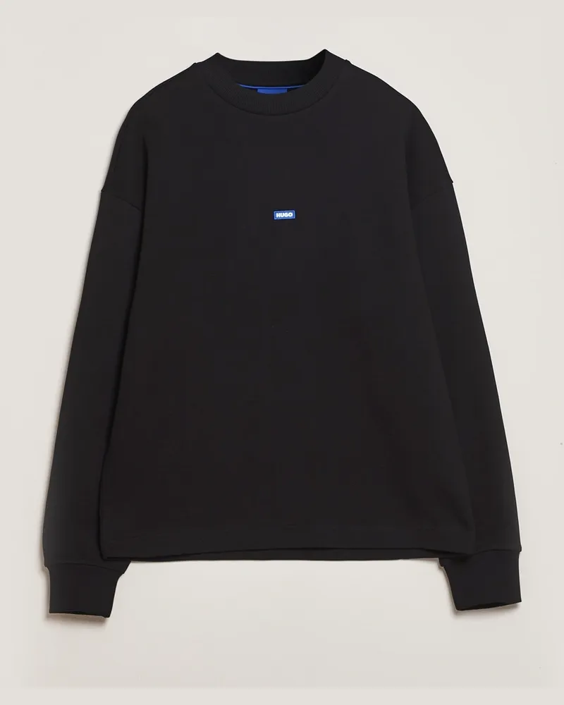 HUGO BOSS Nedro Crew Neck Sweatshirt Black Schwarz