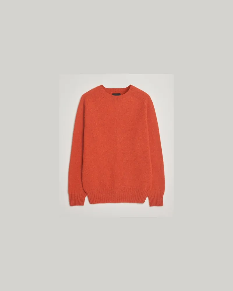 Howlin' Brushed Wool Sweater Spiced Orange