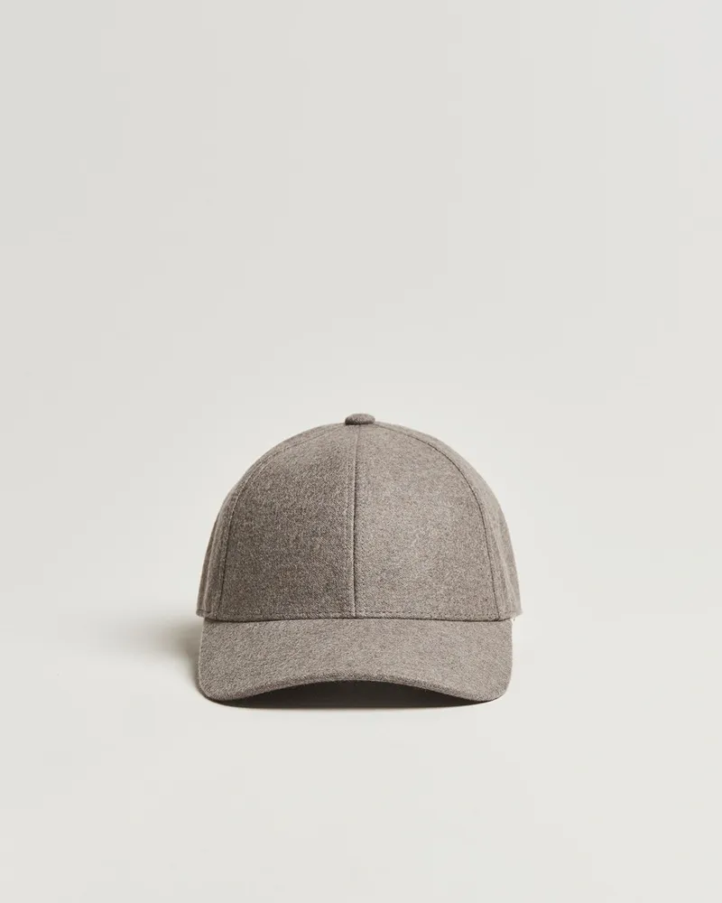 Varsity Headware Cashmere Baseball Cap Marbel Beige 