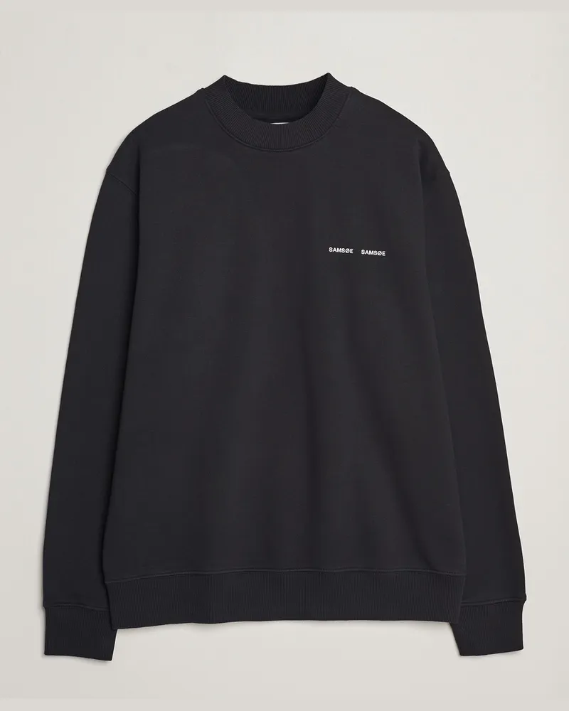 Samsøe & Samsøe Norsbro Crew Neck Sweatshirt Black Schwarz