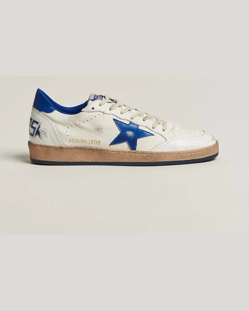 Golden Goose Ball Star Sneakers White/Blue Weiß