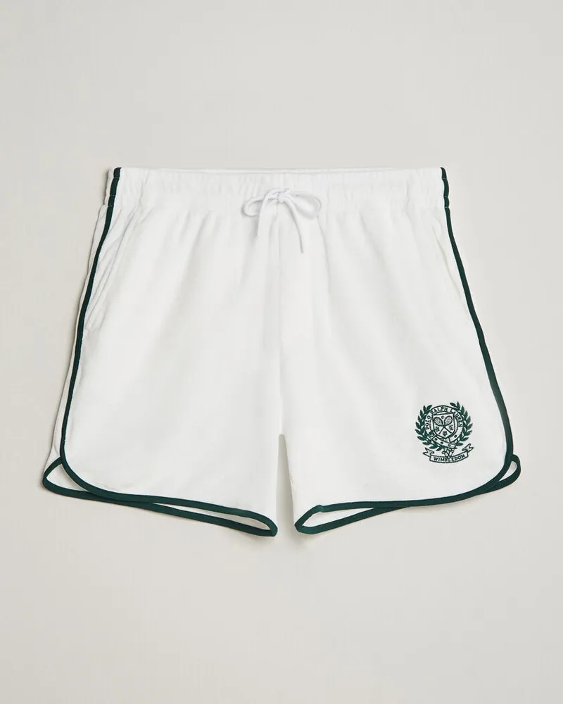 Ralph Lauren Terry Shorts White Weiß